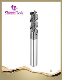 HRC45 3 flety Carbide kwadratowy koniec Mills Z TiAlN Coating