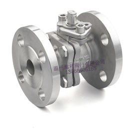 Stal nierdzewna 2PC Zawór kulowy, Kołnierz End, bezpośrednie nakładkę mocującą, 150lb / 300LB, PN16-40