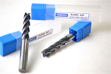 Mirco stałe Plac Carbide End Mill HRC50 Długi Flet z TiAlN powlekane dla Frezowanie CNC