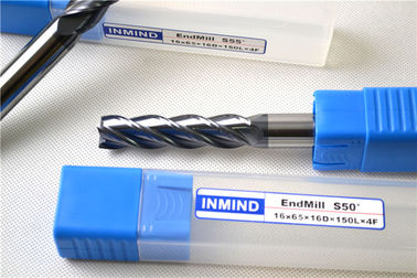 Mirco stałe Plac Carbide End Mill HRC50 Długi Flet z TiAlN powlekane dla Frezowanie CNC