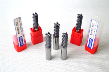 High Speed ​​Steel Plac End Mill Standard z 45 ° Helix Kąt / standardowa długość Type