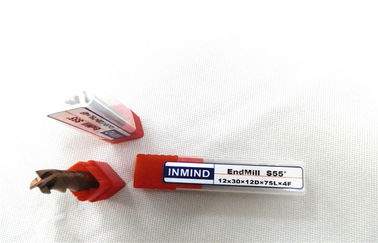 Long Reach Titanium End Mill Carbide Plac Frezarka do obróbki Dla stali hartowanej