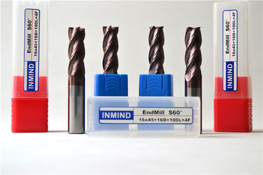 Wysoka Kanał Niestandardowy Kwadrat End Mill CNC High Precision Carbide narzędzi skrawających HRC60