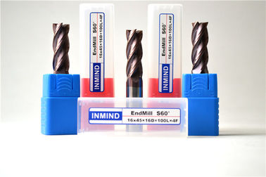 Wysoka Kanał Niestandardowy Kwadrat End Mill CNC High Precision Carbide narzędzi skrawających HRC60