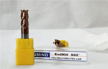 4 flet HRC60 Plac End Mill Long Neck High Speed ​​Koniec Frez Standard Rodzaj