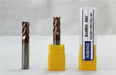 Przemysłowe 4 flet End Mill, Long Shank HRC60 Plac TiAlN Mills Coated End