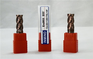 Cztery Flute Long Reach VHM Frezy płaskim endmill o wysokiej wydajności