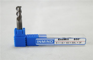 Spirala TiAlN powlekane Ball Nose End Mills, Długi flet Frezy Do cięcia aluminium