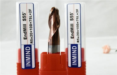 Micro Ball Nose VHM End Mill Standardowy Frezowanie Ultra-drobnoziarniste Rozmiar Cutter HRC55