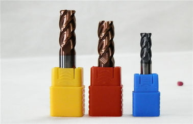 TiAlN powlekane Promień naroża Bull Nose End Mill Cutter, standardowa długość, promień naroża