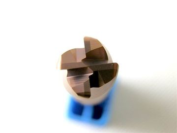 Coated rowków Micro End Mill Corner Radius End Mill Super-drobnoziarniste