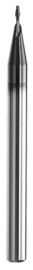 Dwa flet HRC60 Mikro Frezy Micro Rozmiar HRC55 Cutter, 0.3mm do 0.9mm