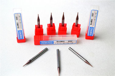Dwa flet HRC60 Mikro Frezy Micro Rozmiar HRC55 Cutter, 0.3mm do 0.9mm