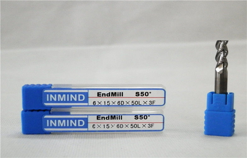 Spirala TiAlN powlekane Ball Nose End Mills, Długi flet Frezy Do cięcia aluminium