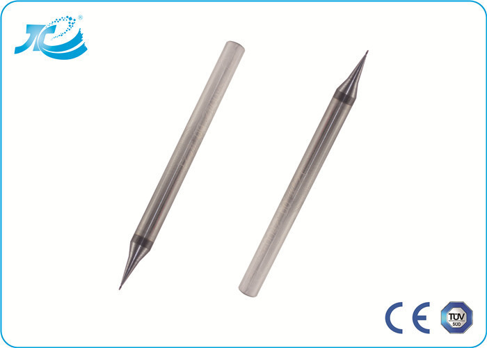 Powłoka TiAlN węglików spiekanych do obróbki, 0,5 mm Średnica Micro Flat End Mill